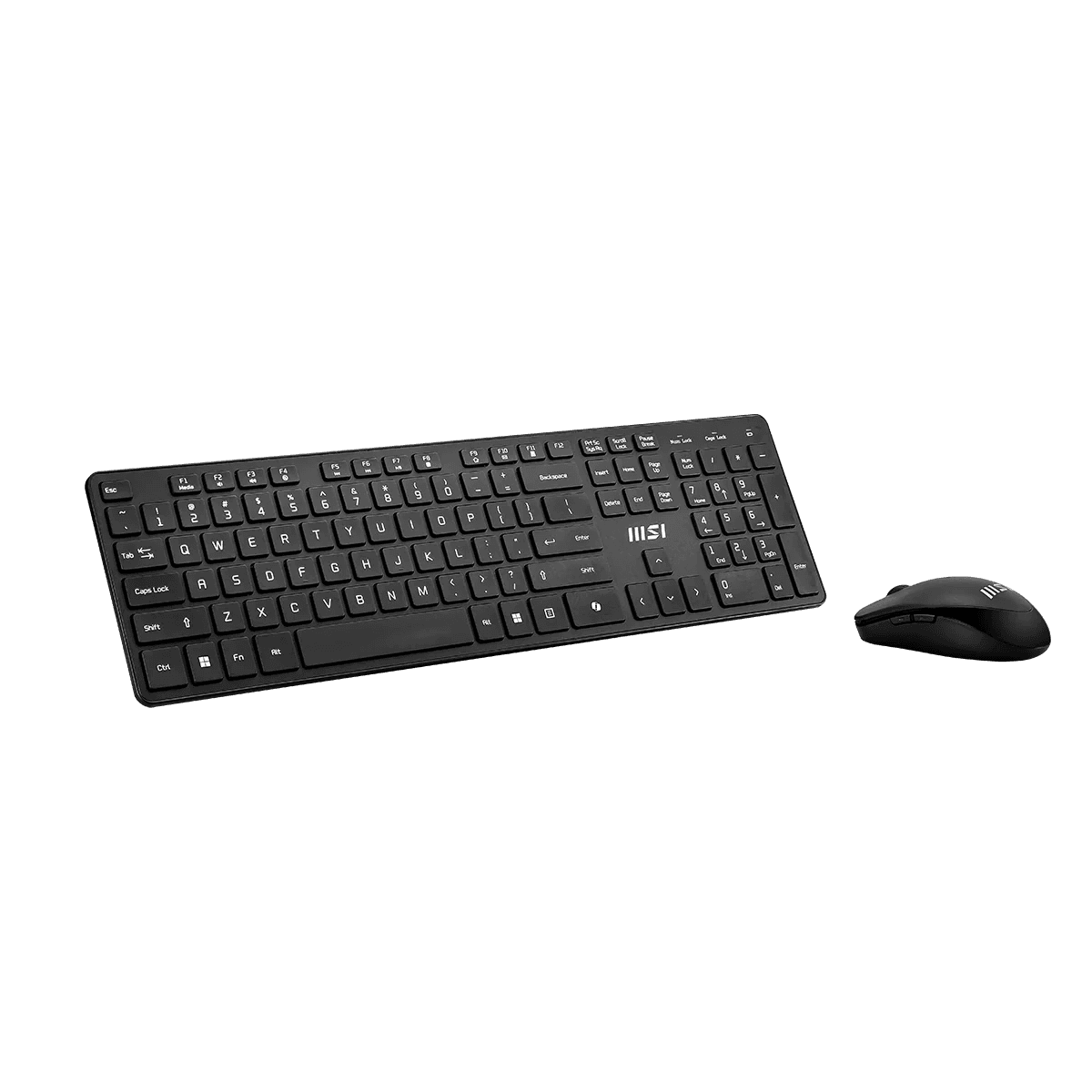 Teclado e Rato MSI Wireless Combo Copilot Pro (Sem fios - Preto)