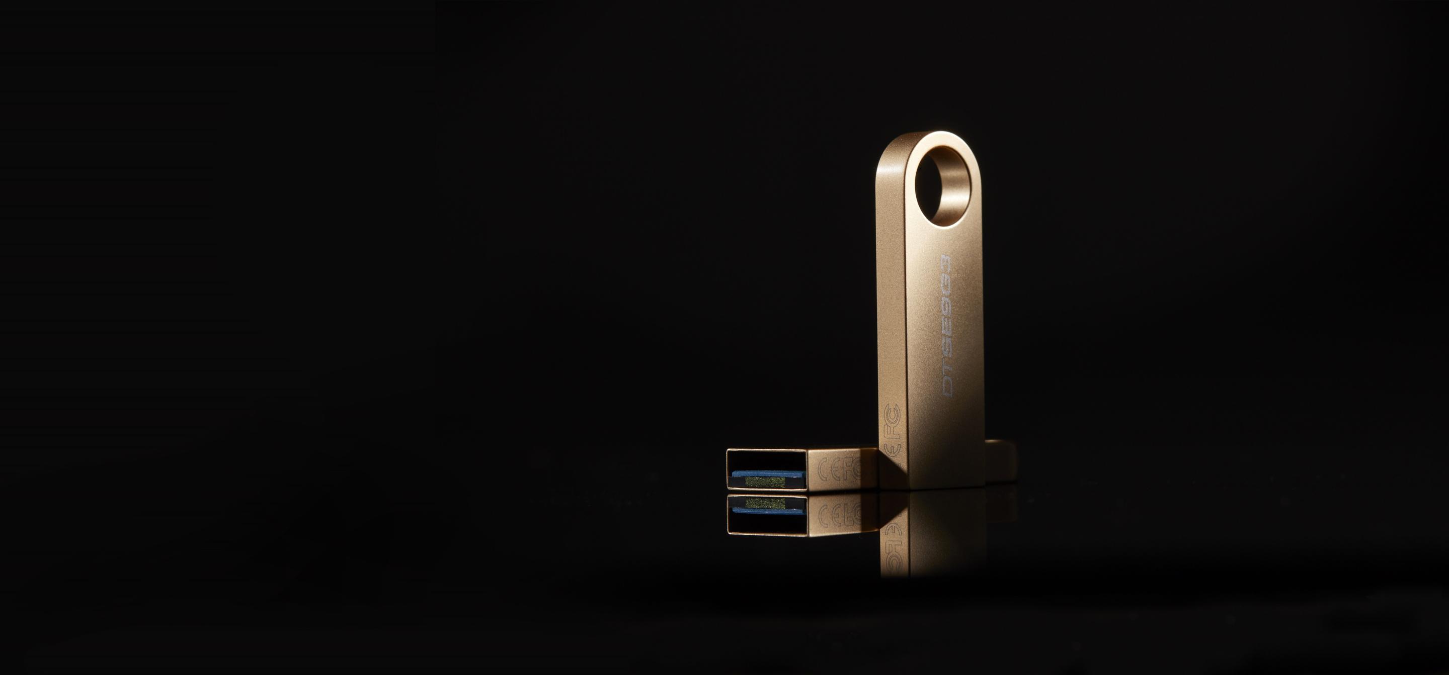 Pen USB KINGSTON DataTraveler SE9 G3 (64 GB - USB Type-A - 3.2 Gen 1 - Dourado) — miniatura 6