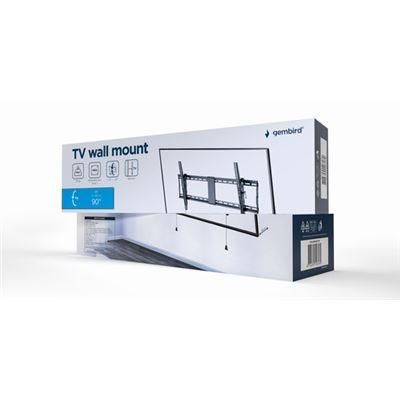 Suporte de Parede para TV GEMBIRD WM-90T-01 (43–90" - 70 kg - Inclinável - Preto), miniatura 5
