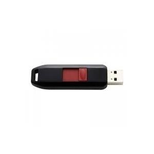 Pen USB INTENSO 3511460 (USB Type-A - 28 MB/s - Preto/Vermelho)