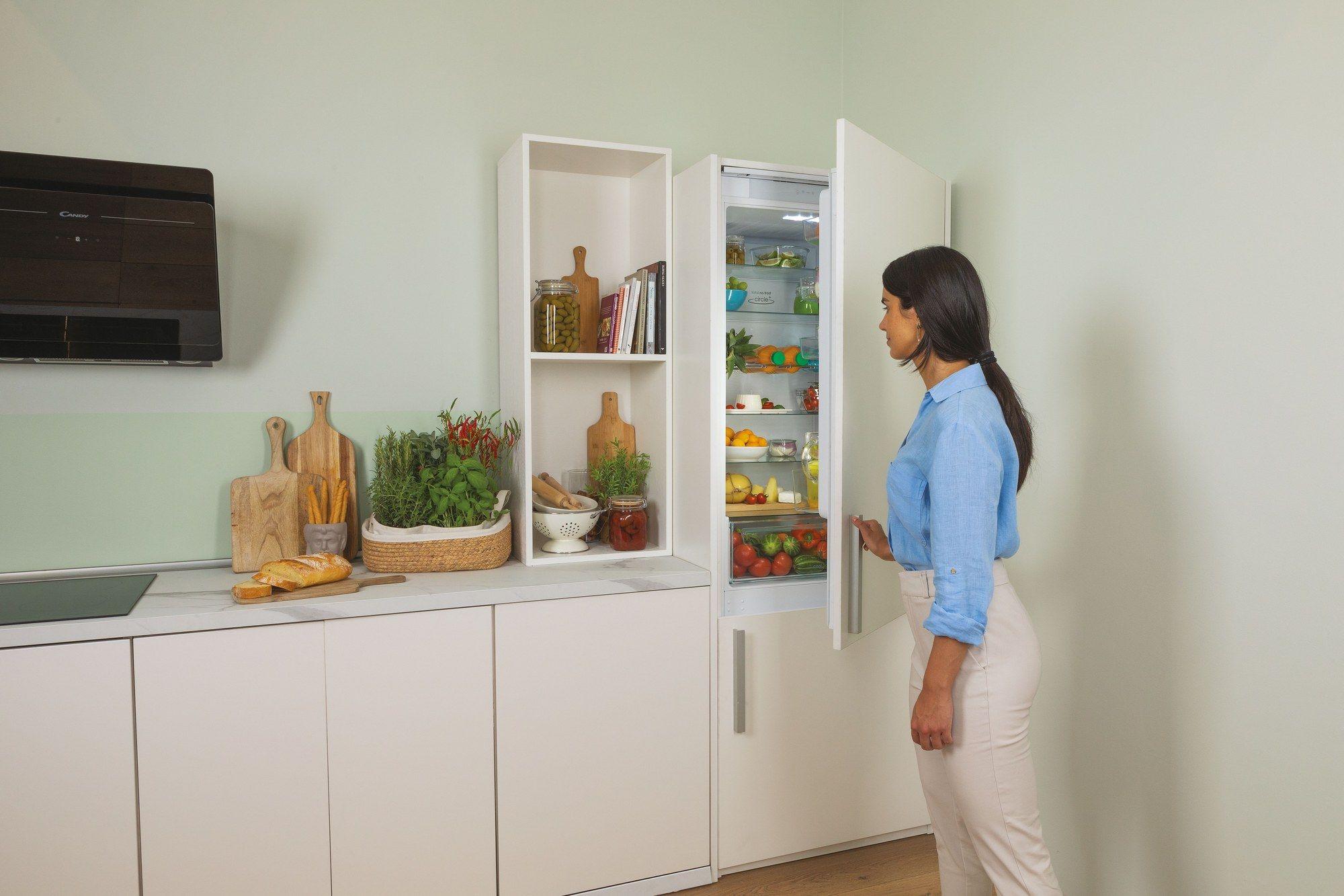 Frigorífico Combinado de Encastre CANDY CBT7719FW (364 l - hOn - 193,5x69x54,5 cm - Branco), miniatura 12