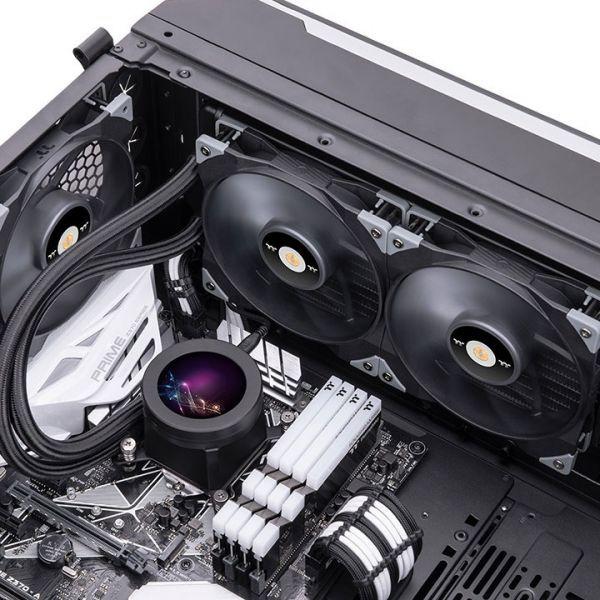 Sistema de Refrigeração Líquida Tudo-em-Um THERMALTAKE TOUGHLIQUID Ultra 280 (2000 RPM - 9 pinos - 2,7 cm - Preto) — miniatura 5