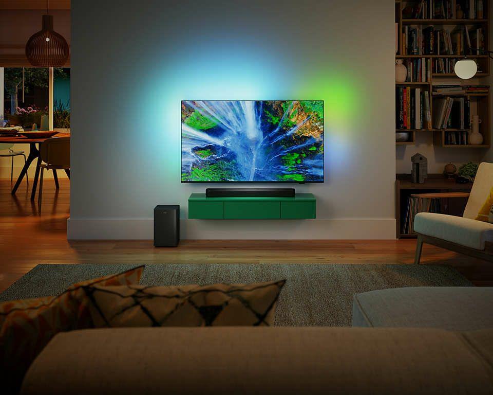 Barra de Som PHILIPS TAB5309/10 (240 W - Com fios e sem fios - Cinzento) — miniatura 10