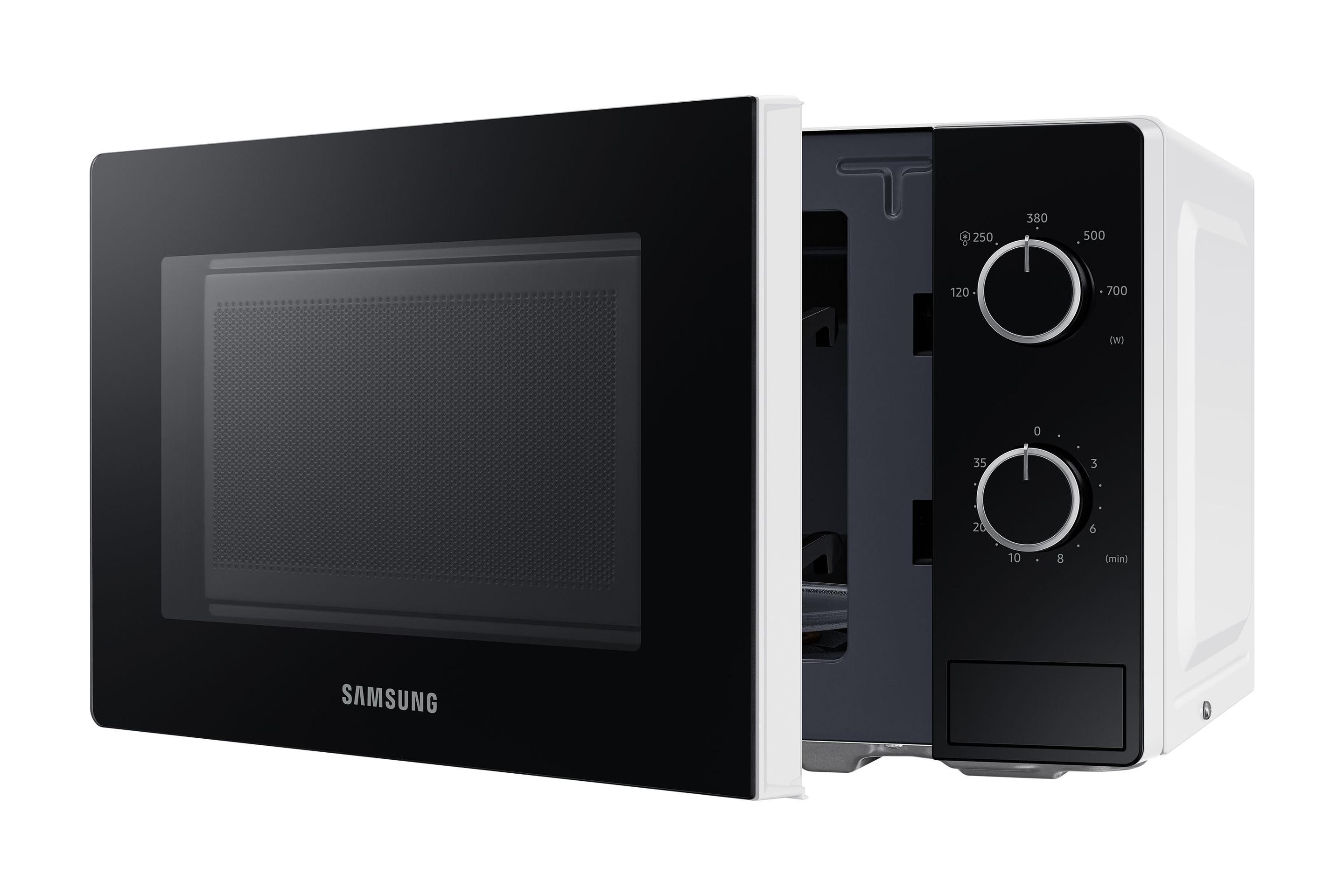 Micro-ondas Independente SAMSUNG MS20A3010AH/EG (Altura 25,9 cm - Preto e Branco) — miniatura 5