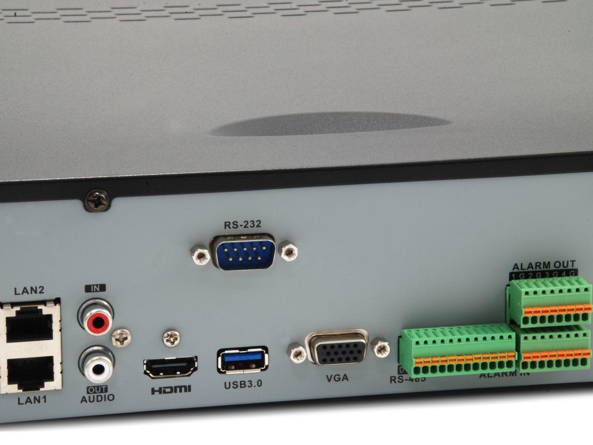 Gravador de Vídeo em Rede LEVELONE NVR-1332 (32 Canais - 4 HDD - Preto e Prateado), miniatura 4
