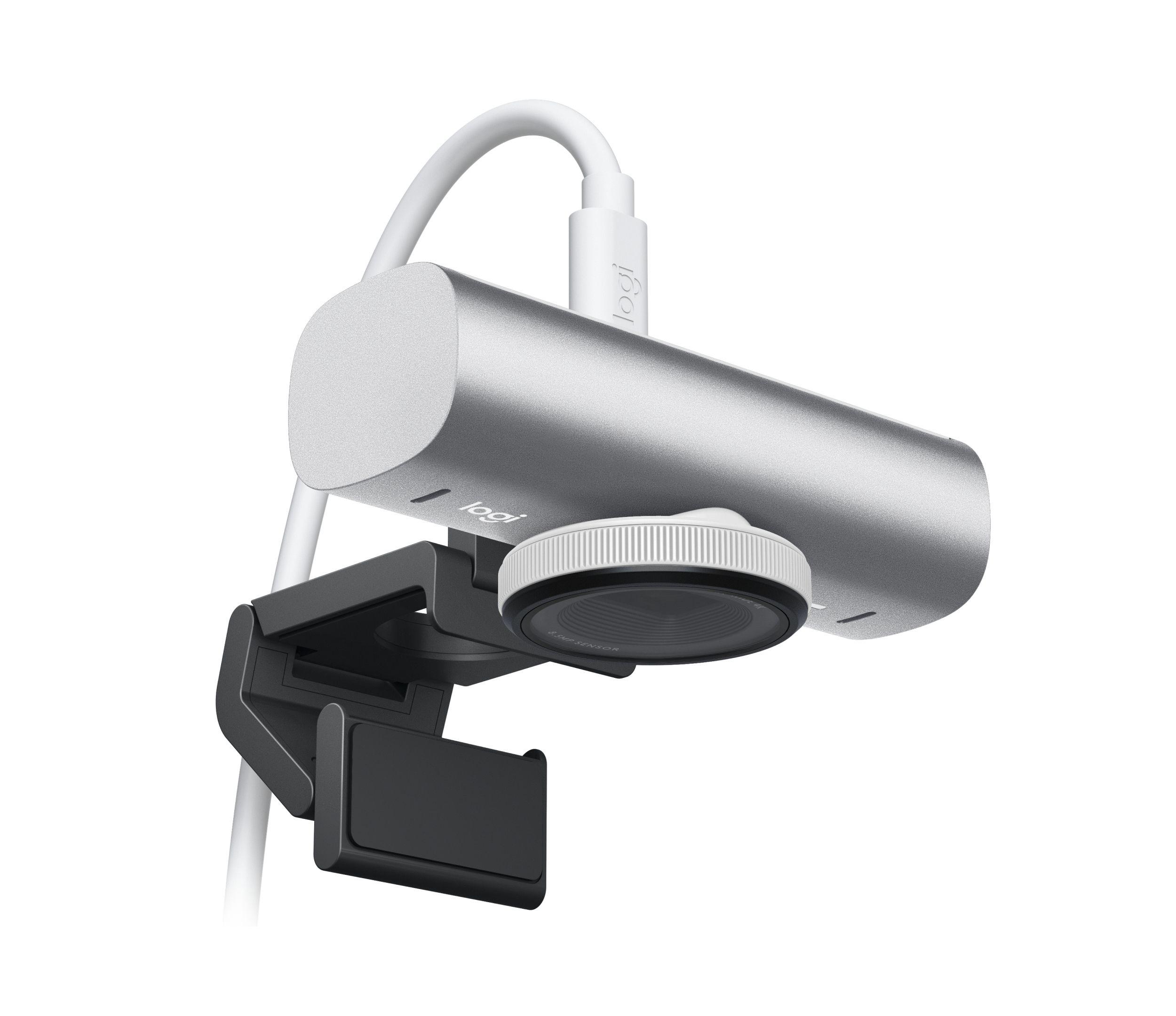 Câmara Web LOGITECH MX Brio (4K Ultra HD - 30 fps - 3840 x 2160 pixels - Cinzento) — miniatura 4