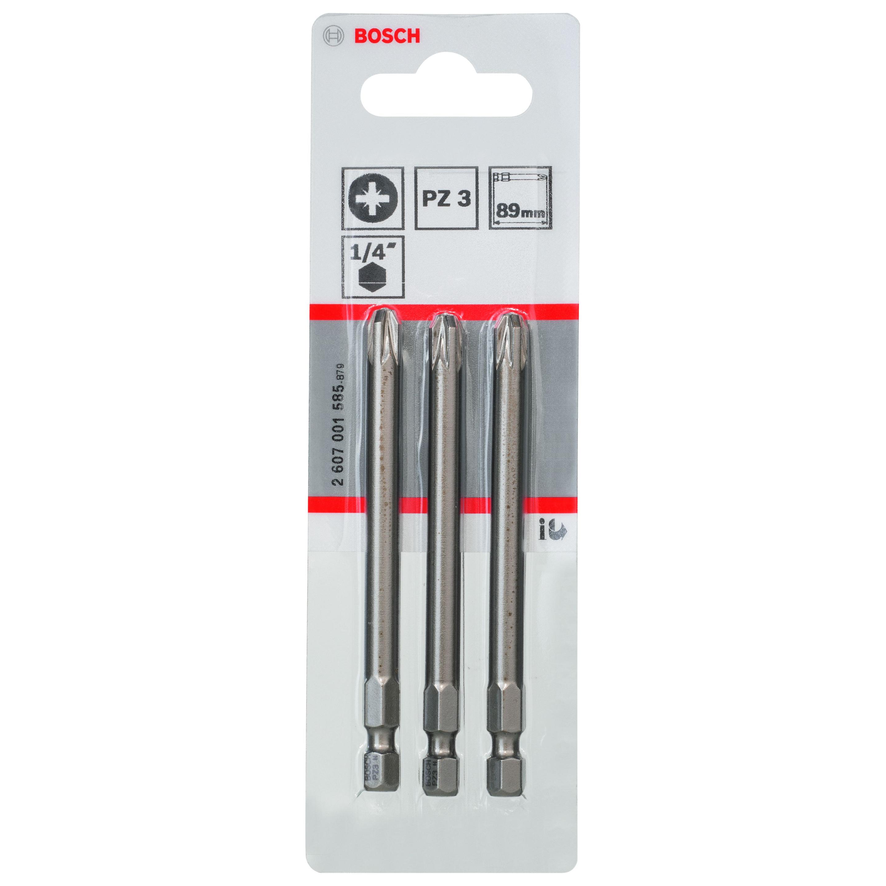 Pontas de Aparafusar BOSCH 2607001585 (Aço) — miniatura 3