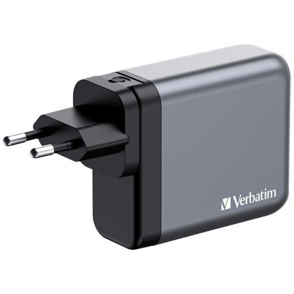 Carregador de Parede VERBATIM GNC-140 (Universal - AC - Preto/Cinzento), miniatura 3
