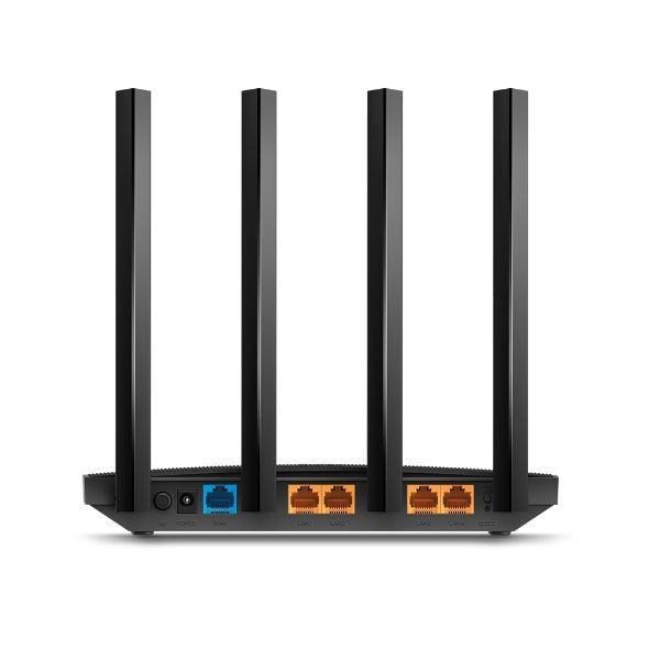 Router TP-LINK Archer C6U (Wi-Fi 5 - 1200 Mbit/s - Dual-band - Preto) — miniatura 3