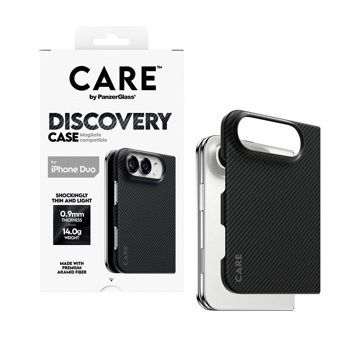 Capa para Telemóvel PANZERGLASS CARE Discovery Case (7,6" - Apple - Fibra - Preto e Cinzento), miniatura 5