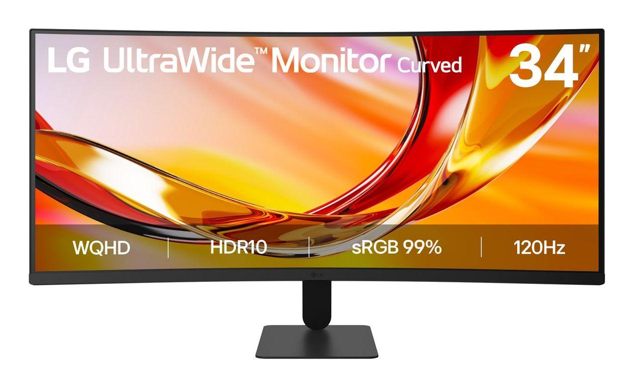 Monitor LG 34U601B-B (34" - VA - 120 Hz - Preto)