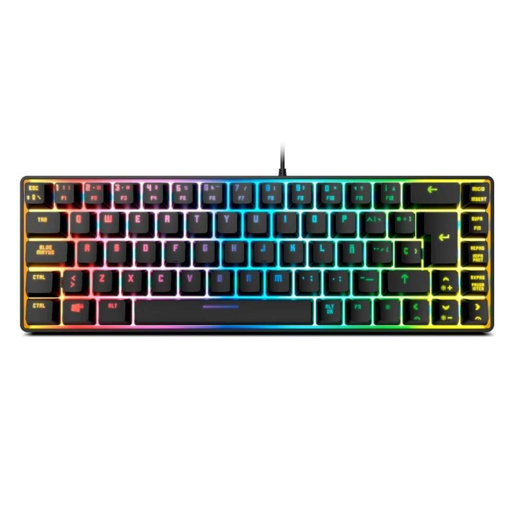 Teclado KROM Kalista (Interruptor de membrana - Mini - USB - Preto)