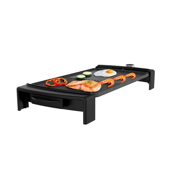 Grelhador Elétrico CECOTEC Tasty&Grill 2500 RockWater MixGrill (Preto)