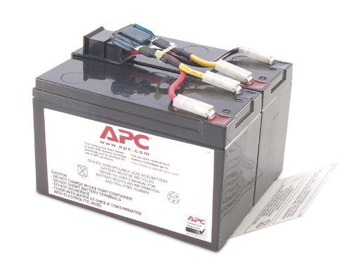 Bateria de Substituição para UPS APC RBC48 (Preto)