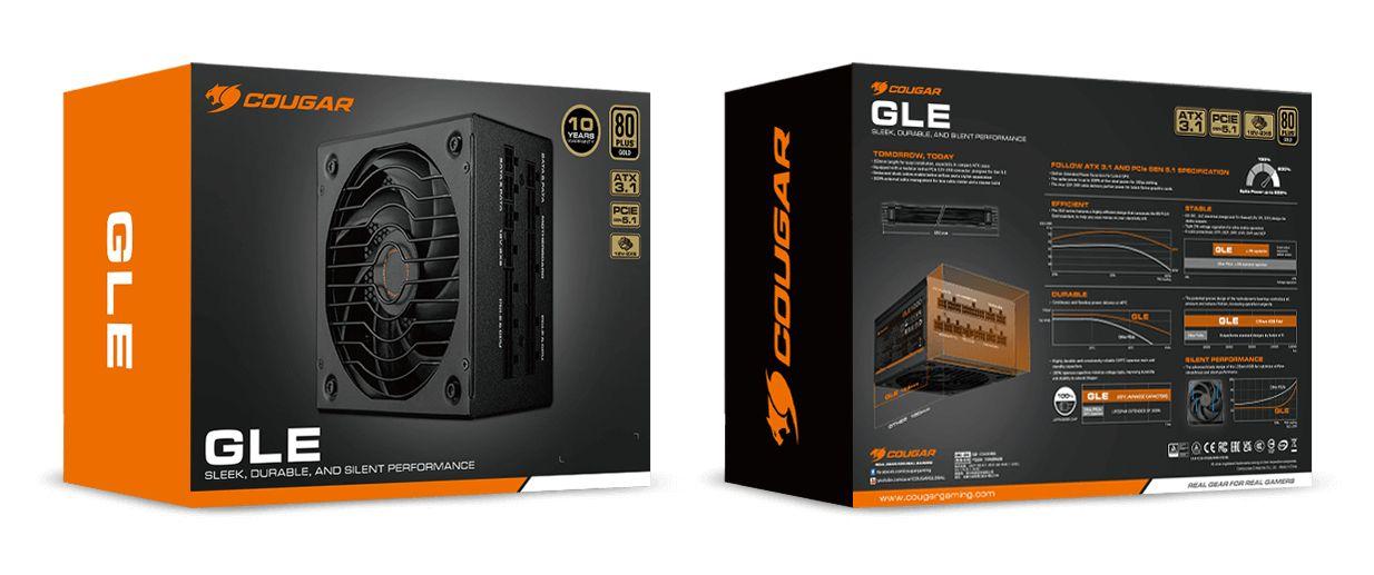 Fonte de Alimentação COUGAR CGR GLE-1000 (ATX - 1000 W - 80 PLUS Gold - Preto), miniatura 11
