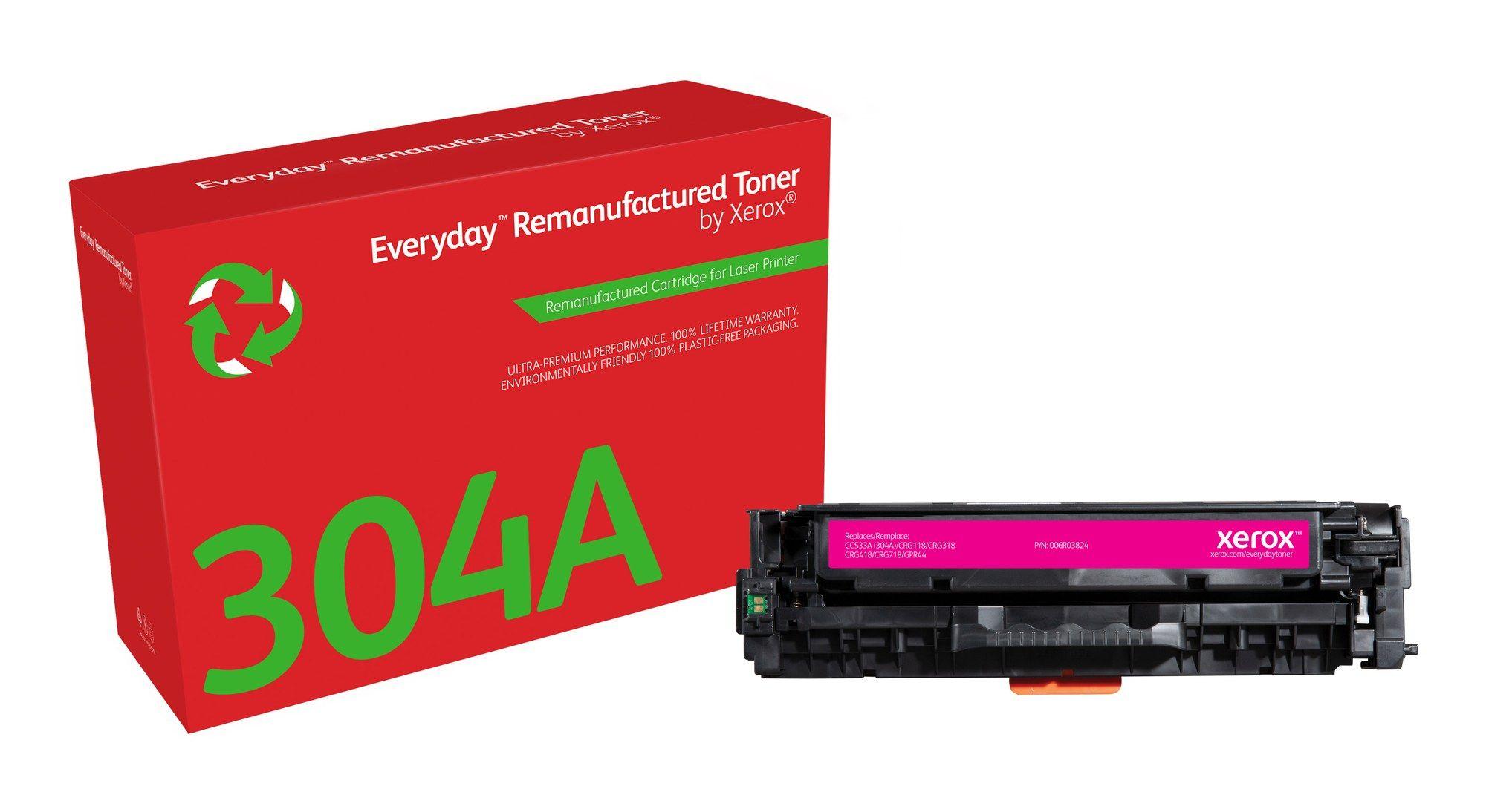 Toner XEROX Everyday 006R03824 (2800 páginas - HP - Magenta)