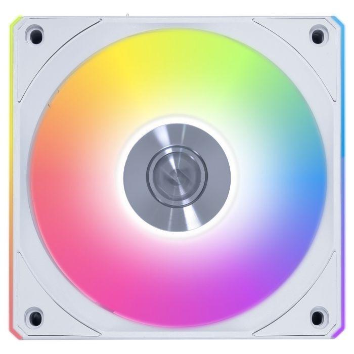 Ventoinha LIAN LI UNI FAN CL120 Wireless RGB Reverse (RGB de duas zonas - 5,16 W - Branco) — miniatura 2
