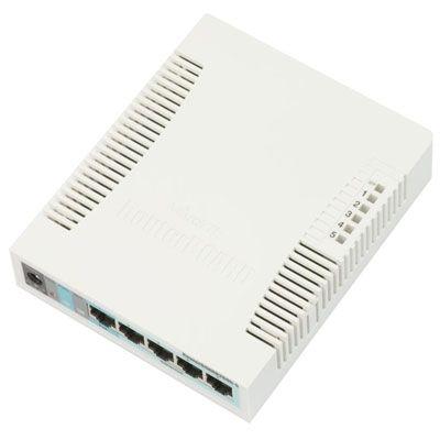 Switch MIKROTIK CSS106-5G-1S (10/100/1000 Mb/s - Branco) — miniatura 2