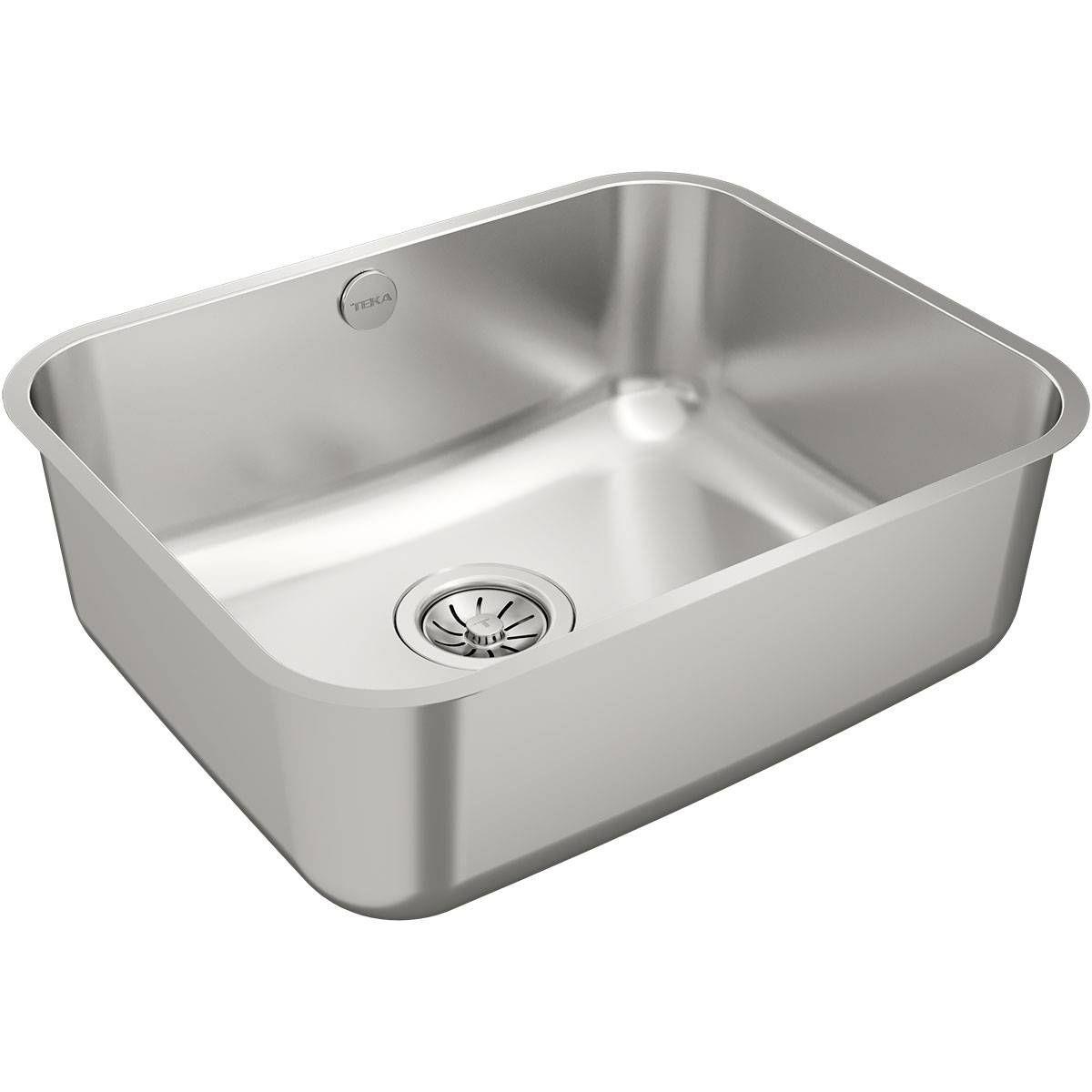 Lava-Loiça Encastre TEKA BE 50.40 Plus 1B (Aço inoxidável - 500 x 400 mm - Inox) — miniatura 2