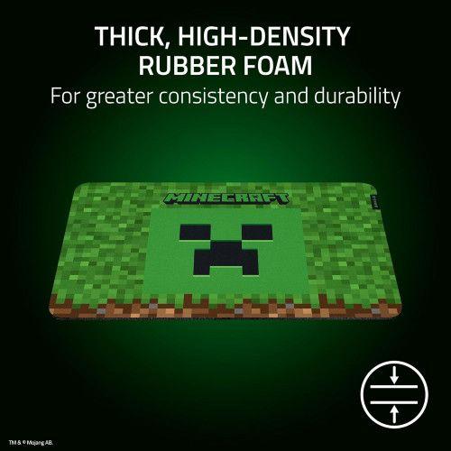 Tapete de Rato RAZER Gigantus V2 Medium Minecraft Edition (M - Borracha - Microtecido texturizado - Multicor)