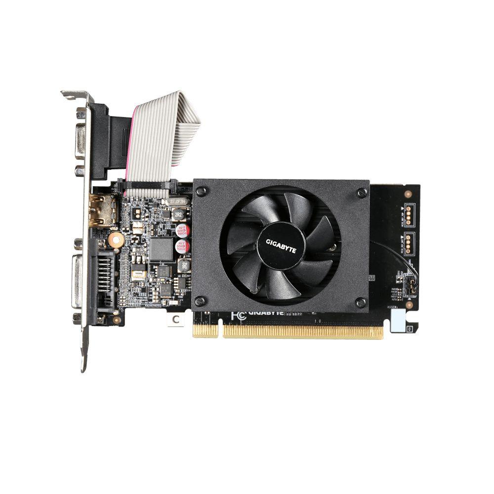 Placa Gráfica GIGABYTE GV-N710D3-2GL (GeForce GT 710 - 1800 MHz - 2 GB)