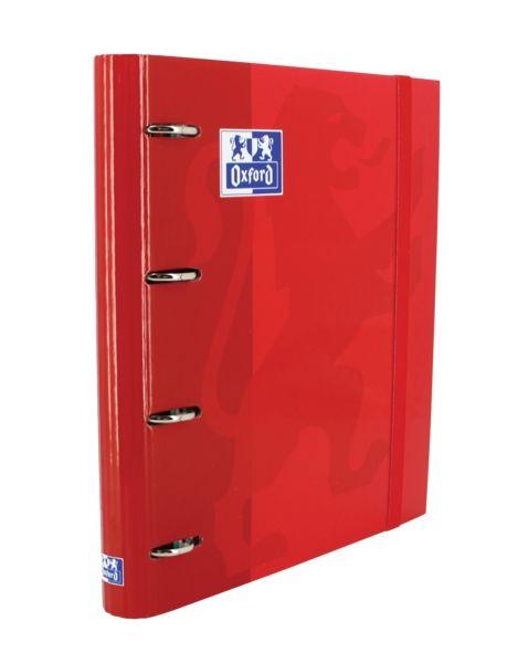 Pasta de Argolas OXFORD Europeanbinder Classic A4+ (Vermelho)