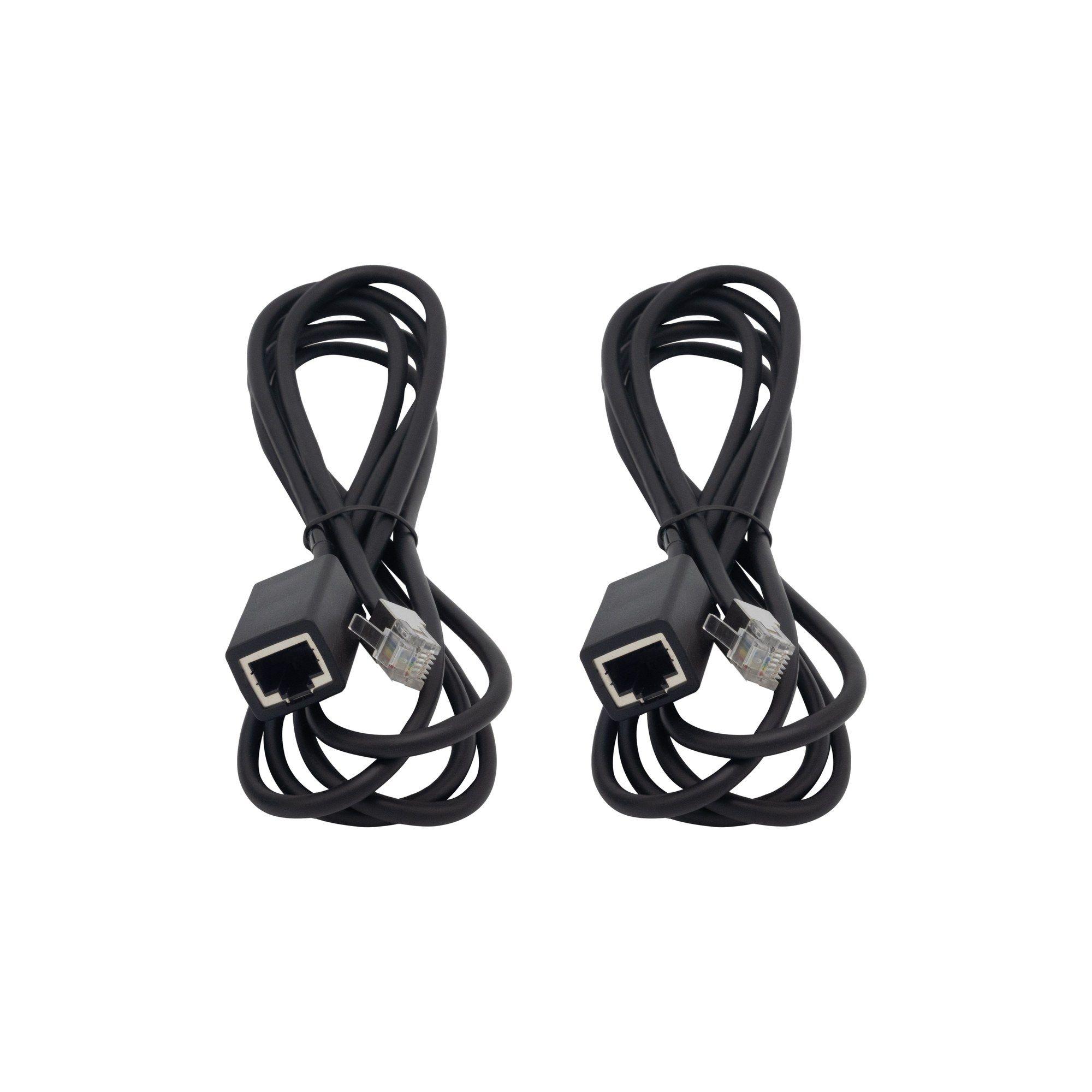 Pack Extensor de Cabos para Microfone de Expansão HP POLY 875M4AA (POLY - Preto)