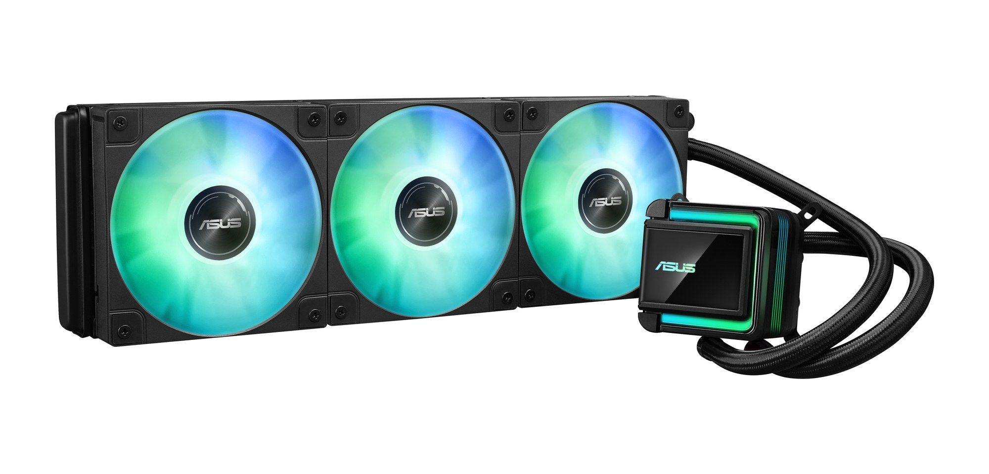 Sistema de Refrigeração Líquida ASUS LC 360 ARGB (LGA 1700, LGA 1851, AM4, AM5 - 120 mm - 1800 RPM - Preto), miniatura 4