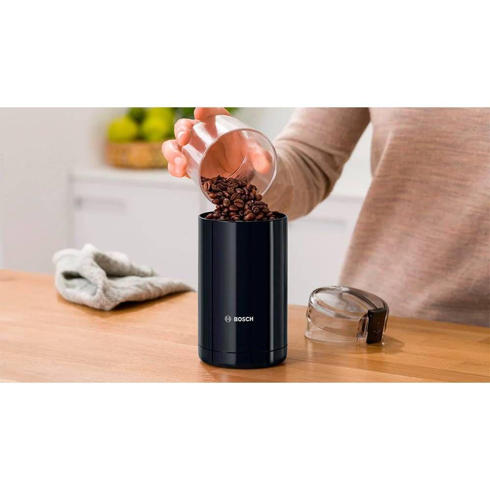 Moinho de Café BOSCH TSM6A013B (180 W - 75 g - Altura 17 cm - Preto), miniatura 5