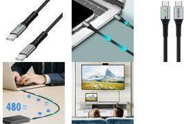 Cabo USB-C LOGILINK CU0423 (1,5 m - Preto)