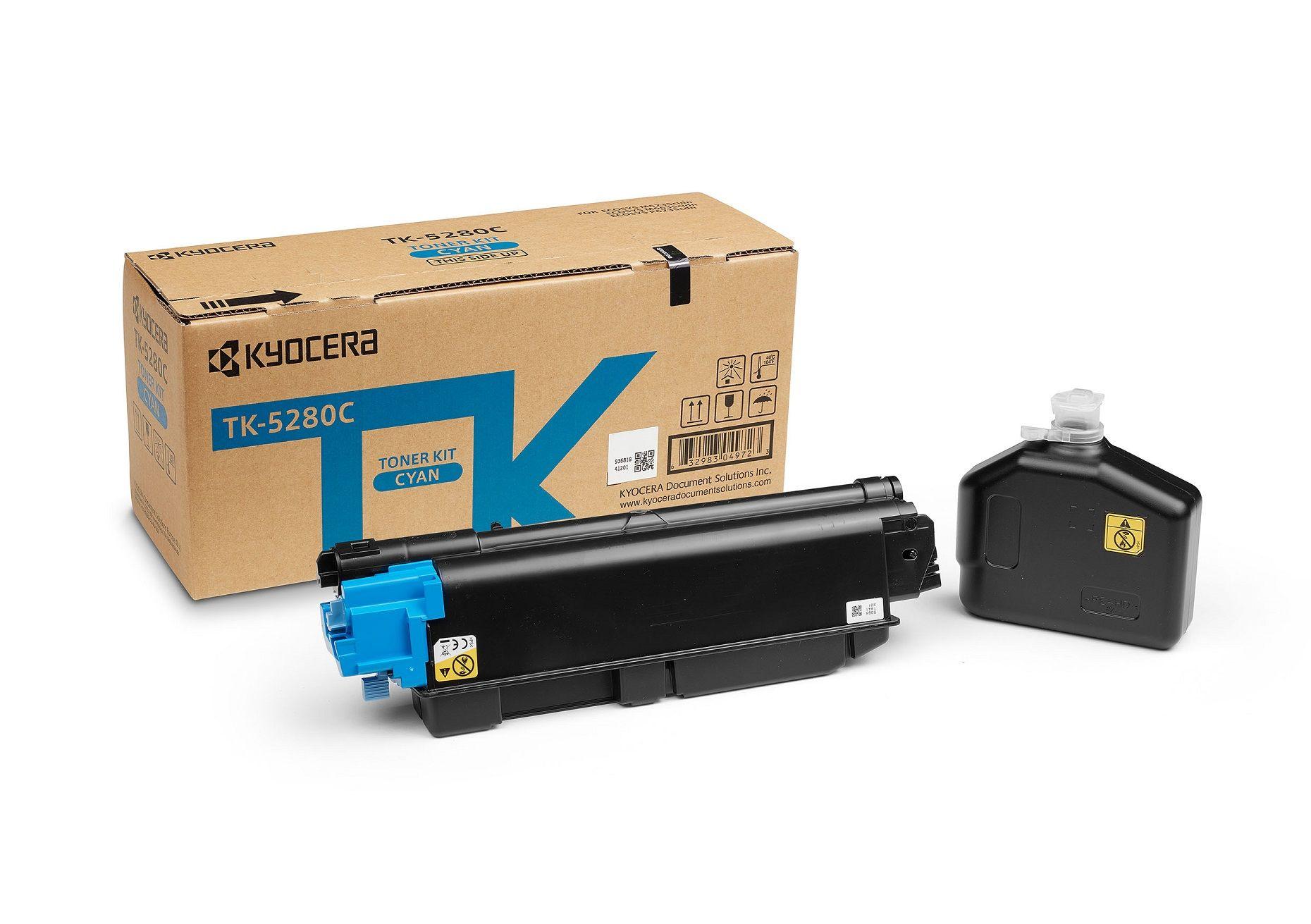 Toner KYOCERA TK-5280C (11000 páginas - Ciano) — miniatura 2