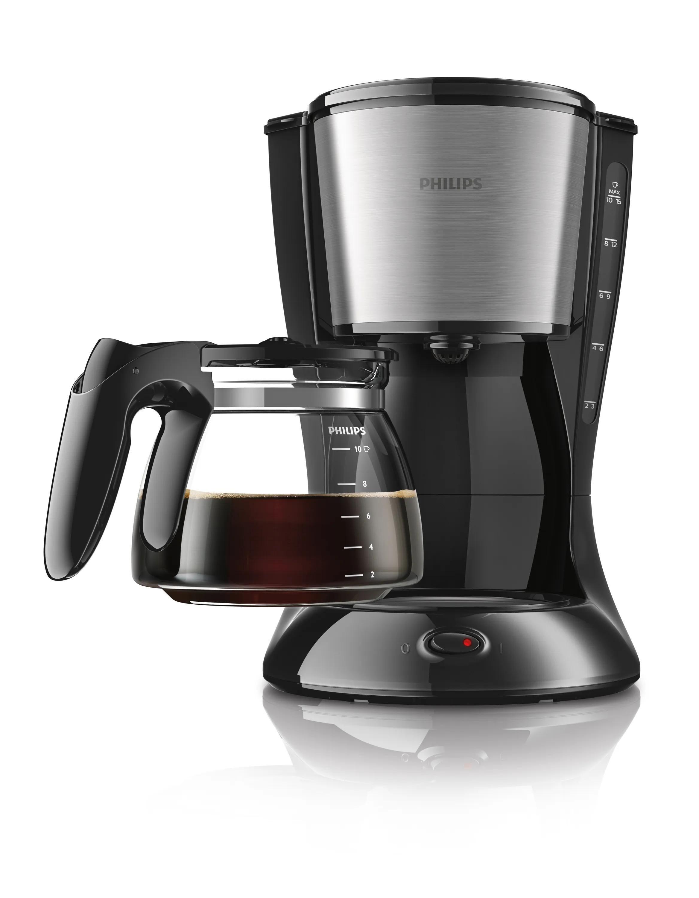 Máquina de Café de Filtro PHILIPS HD7462/20 (Café moído - 1080 W - 1,2 l - Preto e Inox), miniatura 5
