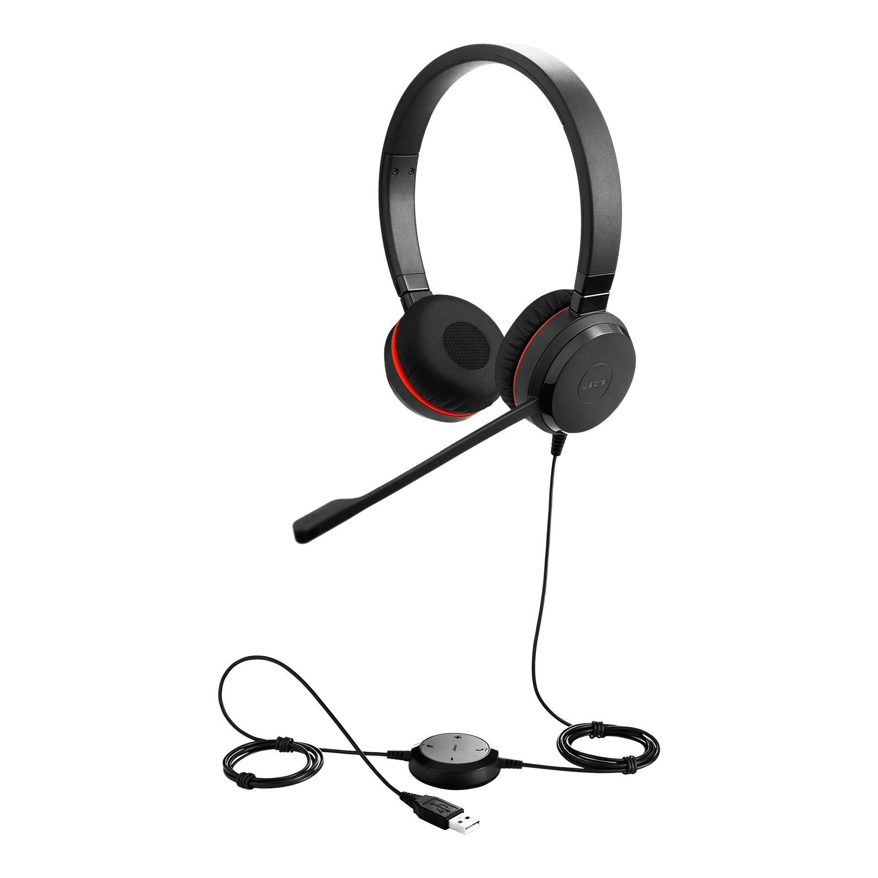 Headset JABRA Evolve 30 II (Binaural - Com fios - Supra-aural - Preto) — miniatura 4