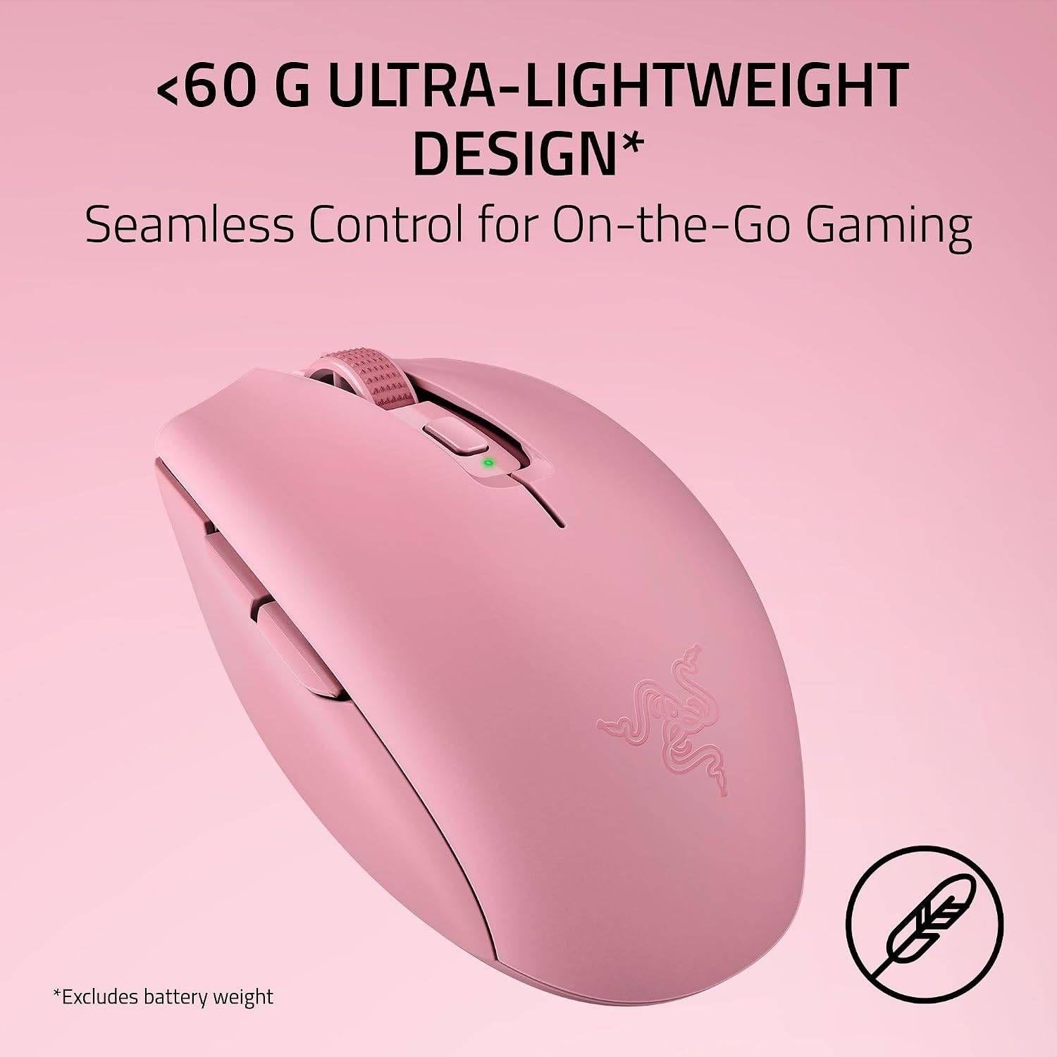 Rato RAZER Orochi V2 2026 (Mão direita - 18000 DPI - Ótico - Rosa), miniatura 3