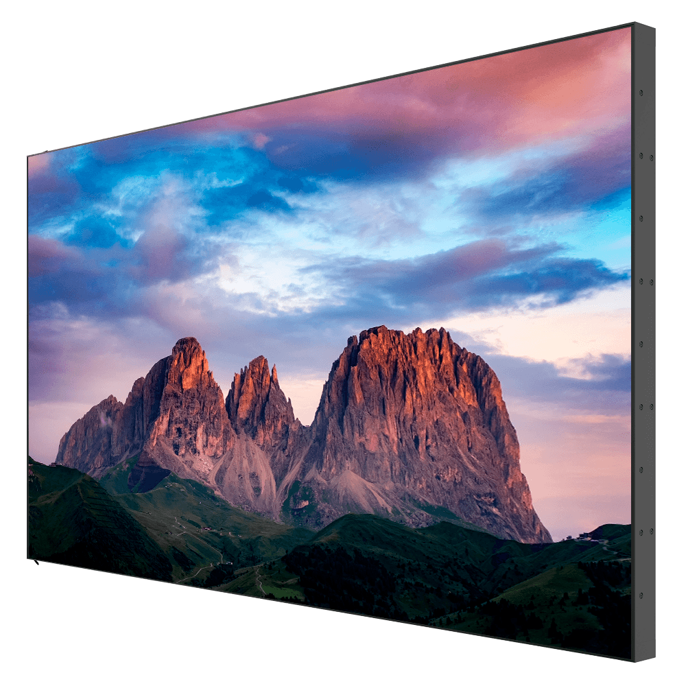 Monitor Videowall HIKVISION DS-D2055UL-1B (55 polegadas - Full HD - 500 cd/m² - Moldura 3,5 mm - Preto)
