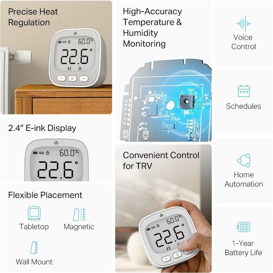 Sensor de Temperatura e Humidade TP-LINK KE110 (Branco), miniatura 3
