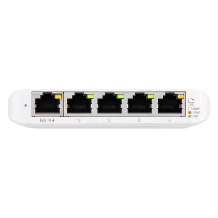 Switch Gerido UBIQUITI UniFi Flex Mini USW-Flex-Mini-3 (5 Portas - 5 x RJ45 - 10 Gbit/s - Branco) — miniatura 2