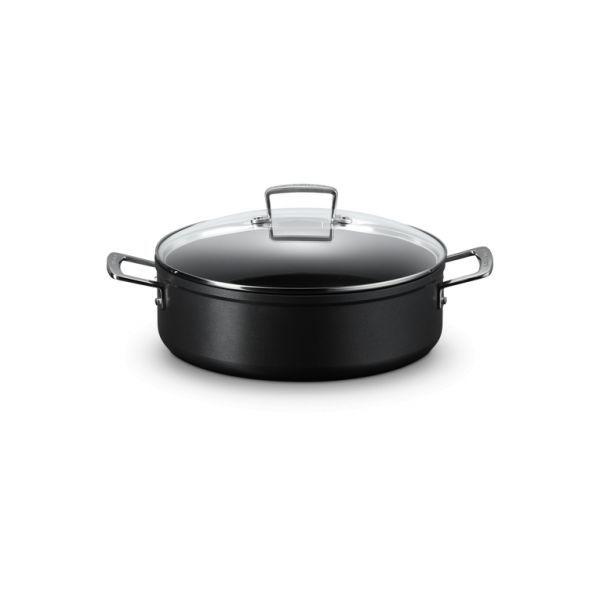 Caçarola LE CREUSET Toughened Non-Stick 51113280010500 (Alumínio - Preto)