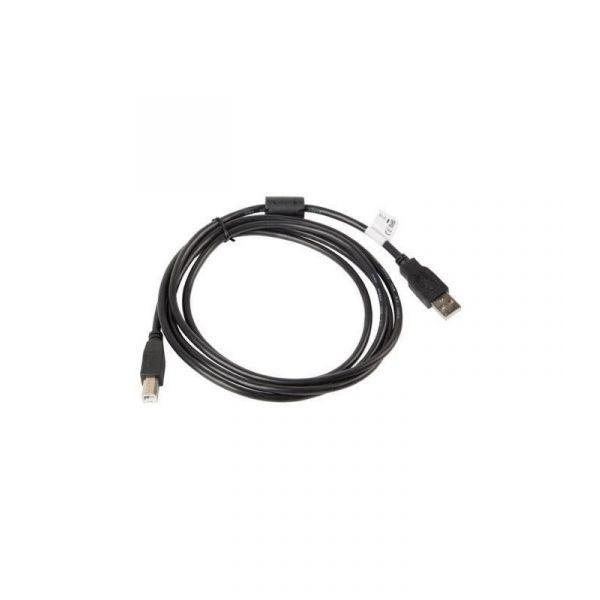 Cabo USB para Impressora LANBERG CA-USBA-11CC-0050-BK (5 m - USB B - USB A - Preto), miniatura 2