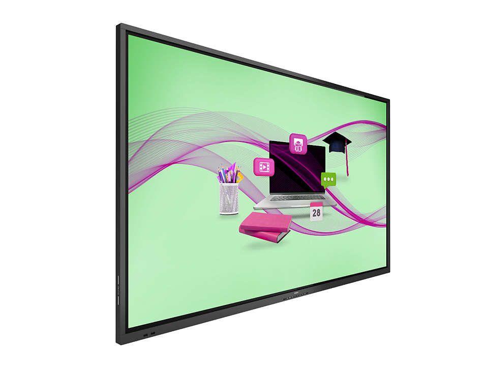 Monitor de Sinalização Digital PHILIPS 75BDL4052E/00 (75 polegadas - 4K Ultra HD - Ecrã tátil - Preto)