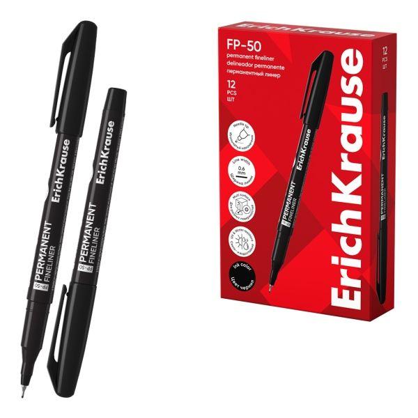 Marcador Permanente ERICHKRAUSE FP-50 (Preto)