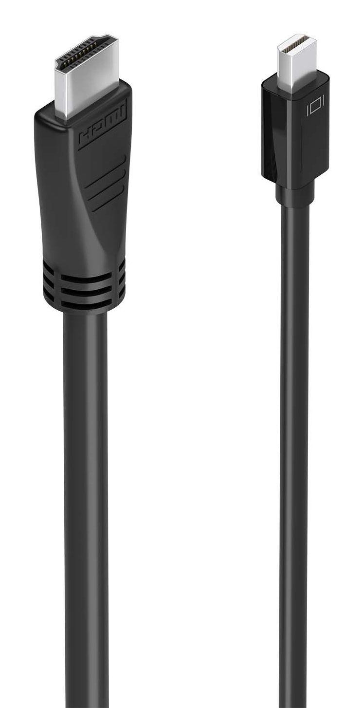 Cabo Conversor Mini DisplayPort para HDMI AISENS A125-0890 (5 m - HDMI Type A - Mini DisplayPort - Preto)
