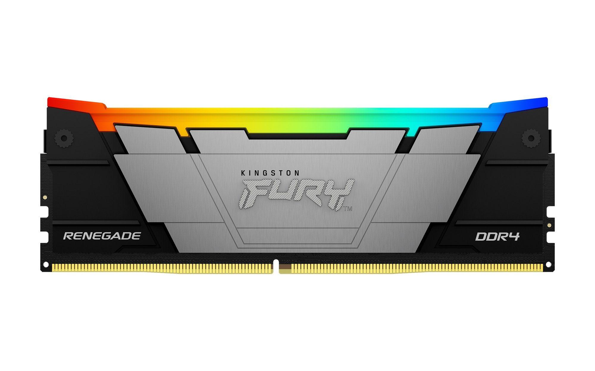 Memória RAM KINGSTON FURY Renegade RGB KF440C19RB2A/8 (4000 MHz - 8 GB - DIMM), miniatura 2