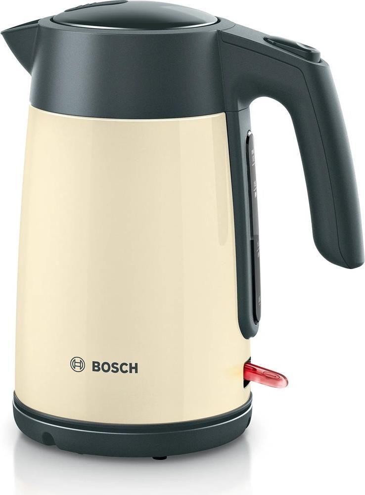 Chaleira Elétrica BOSCH TWK7L467 (2400 W - 1,7 L - Aço inoxidável - Champanhe)