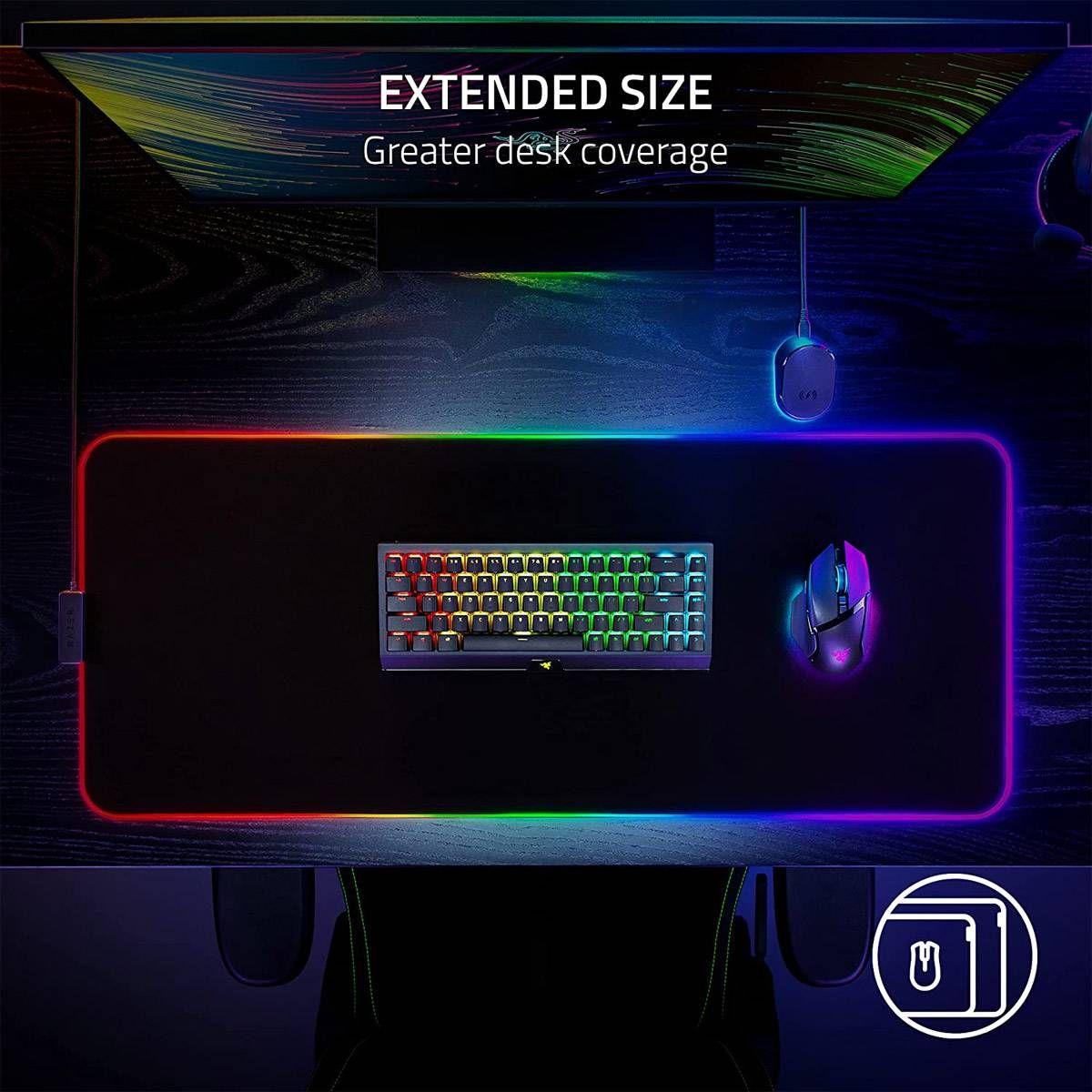 Tapete de Rato Gaming RAZER Strider Chroma (Poliéster - 4 mm - Preto), miniatura 5