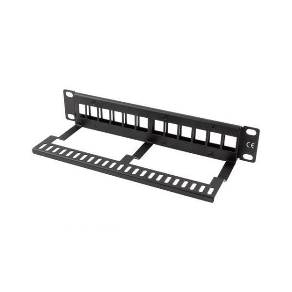 Painel de Patch Keystone LANBERG PPKS-9112-B (Preto) — miniatura 2