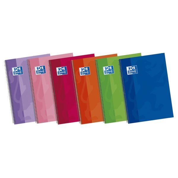 Caderno Espiral OXFORD School Classic Write&Erase Fº (Cores sortidas)