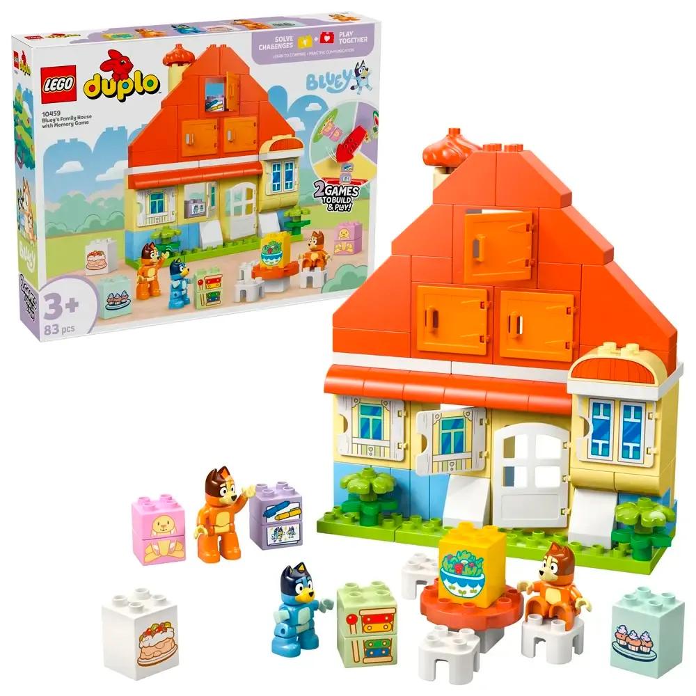 LEGO 10459 Duplo Casa da Família da Bluey com Jogo de Memória (3+ anos - 83 peças), miniatura 3