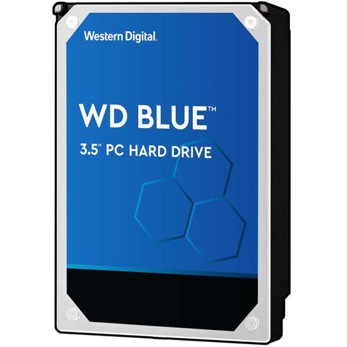 Disco Rígido Interno WESTERN DIGITAL WD60EZAZ (6 TB - 3,5" - SATA - Azul)