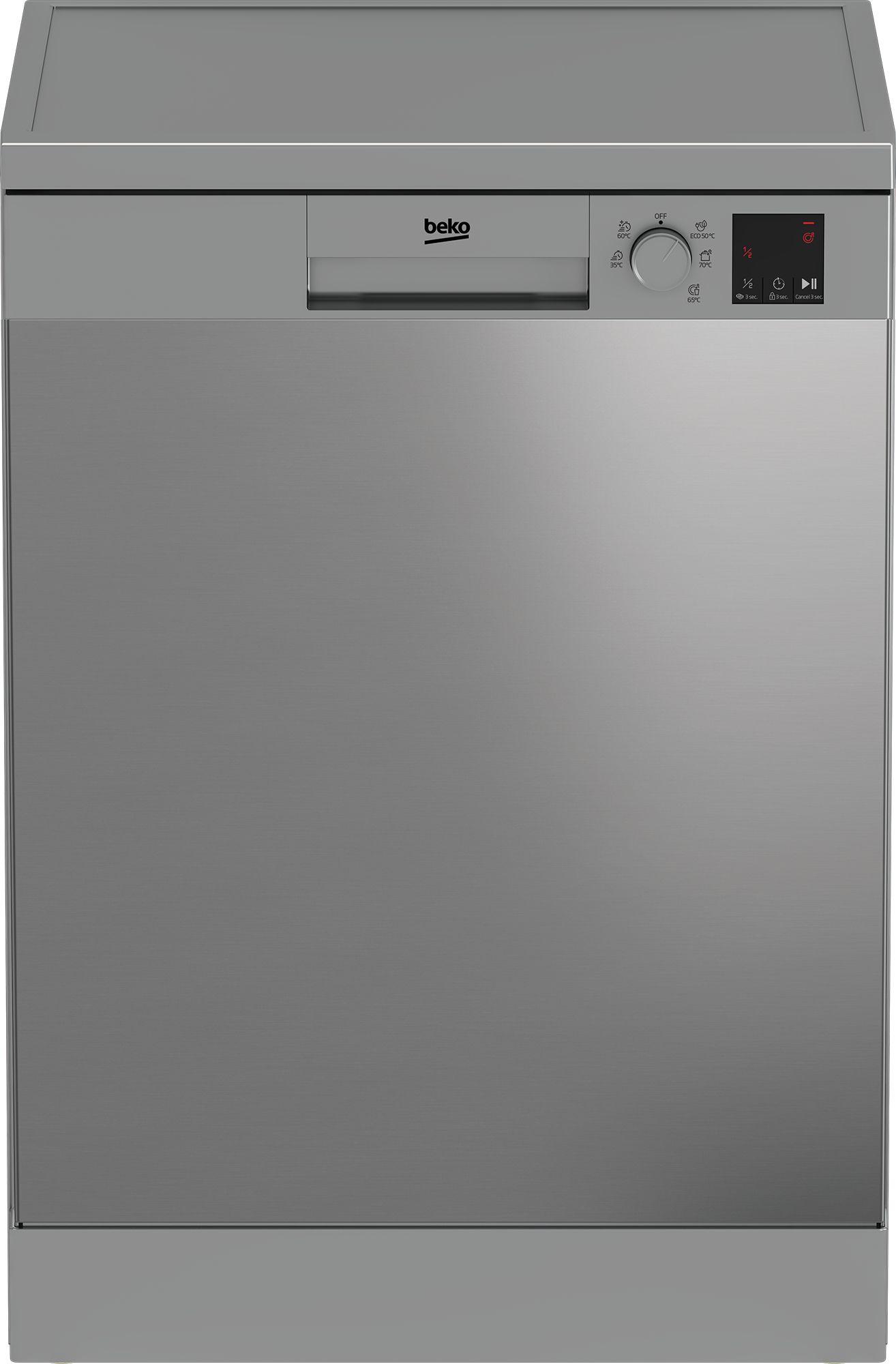 Máquina de Lavar Loiça Independente BEKO DVN05320X (13 talheres - C - 49 dB - Inox)